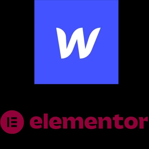 Webflow VS Elementor : comparaison de 2 page builders no-code
