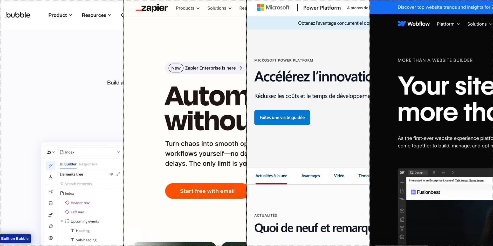 IA et no-code : les 6 meilleures plateformes + avantages