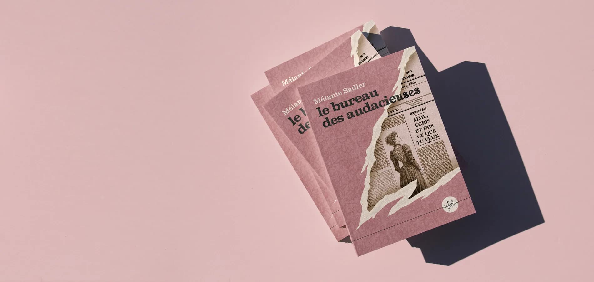 Couverture du livre « Le bureau des audacieuses », éditions La Tribu