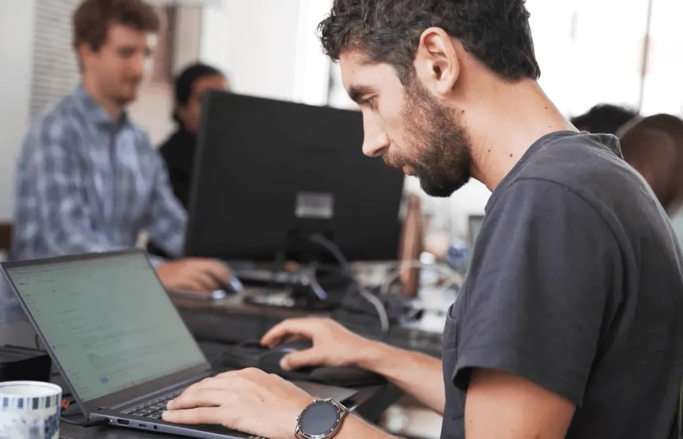 Les bureaux de l'agence Scroll