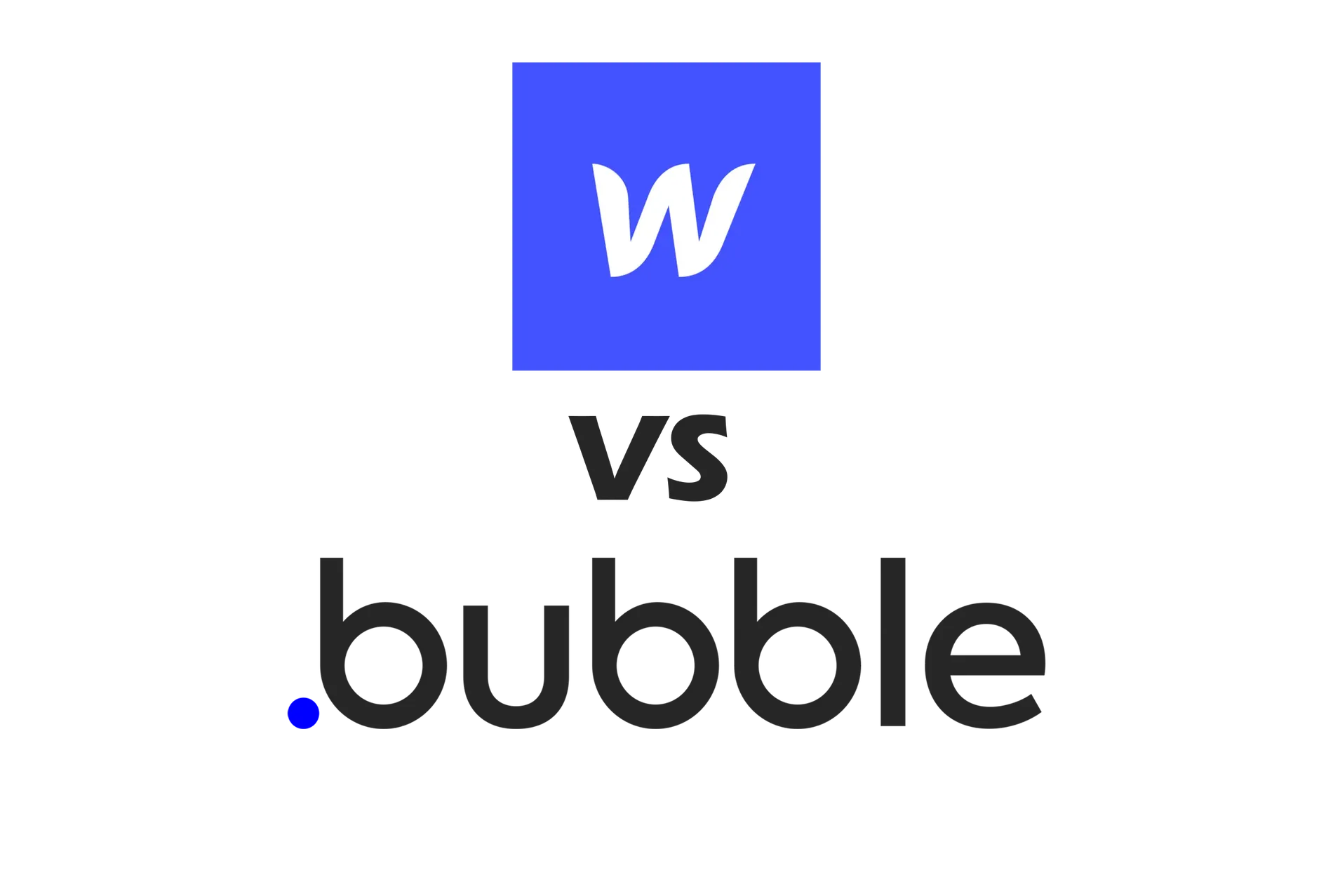 Webflow VS Bubble: the showdown of two no-code tools