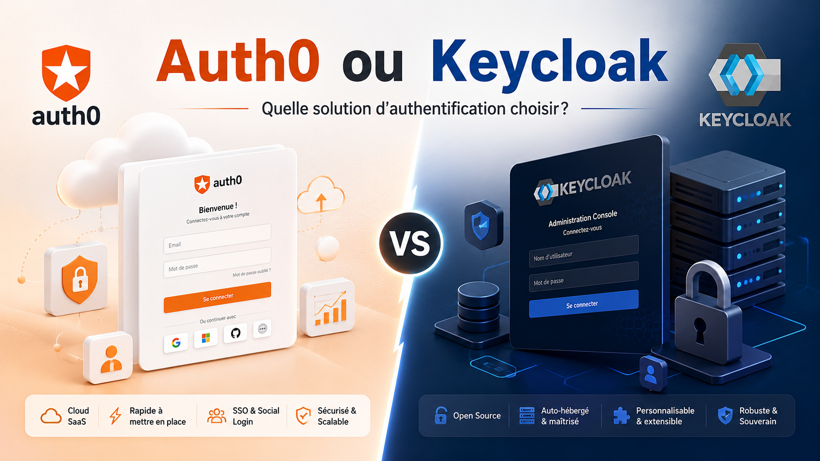 Auth0 vs Keycloak : choisir son SSO