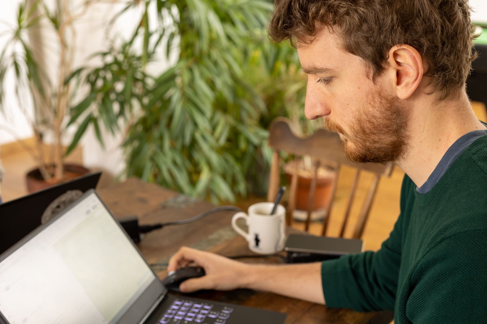 L'équipe Scroll au travail